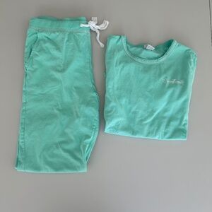 J Crew Factory 2 piece lounge set